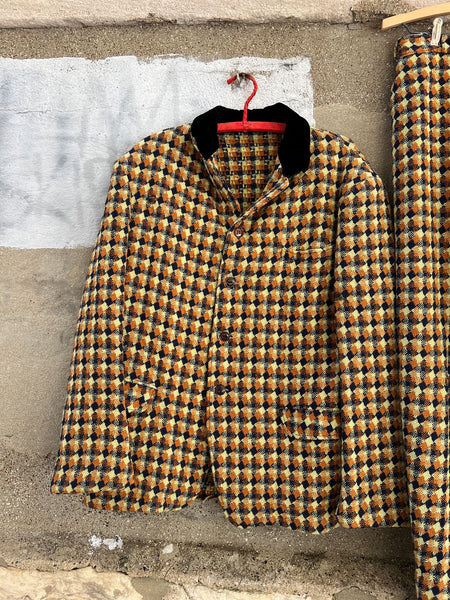 Vintage 1940's Wool Suit