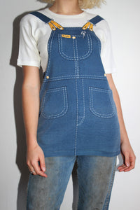 Vintage 1960's Wrangler Overalls T-Shirt, Pop Art, Mod