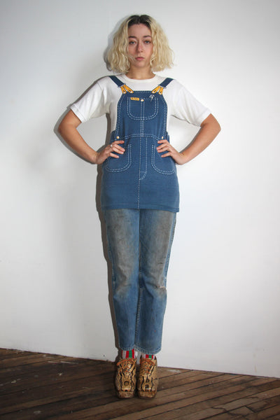 Vintage 1960's Wrangler Overalls T-Shirt, Pop Art, Mod