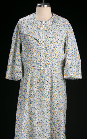 Early Vintage 1920's Floral Farm Dress