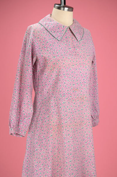 Vintage 1930's Purple Floral Dress