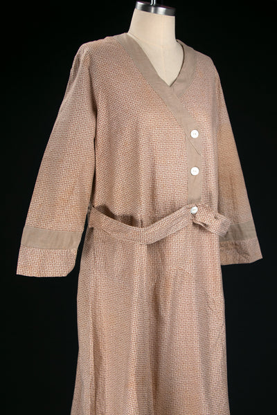 Vintage 1920's - 1930's Floor Length Prairie Dress