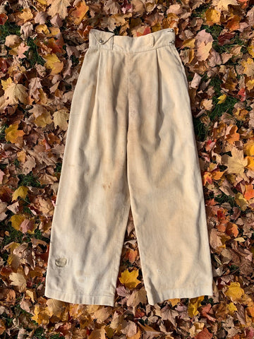 1930's Corduroy Pants