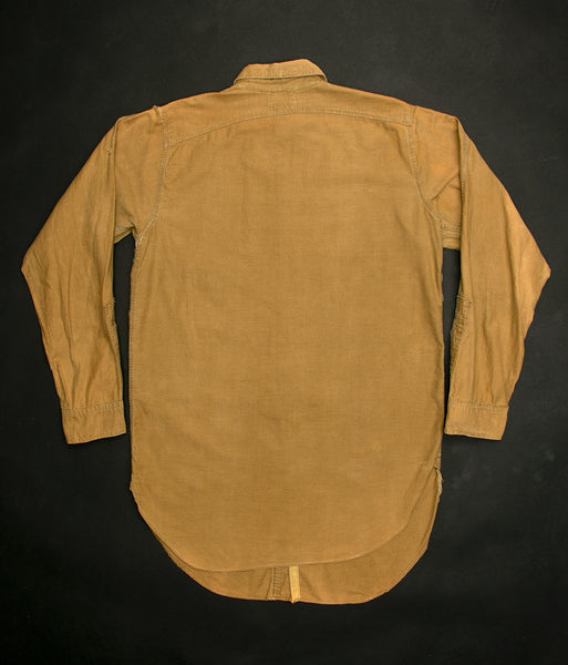 Early Vintage 1930's Big Yank Reliance Chin Strap Work Shirt