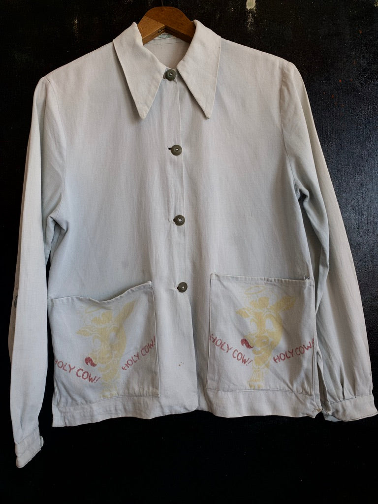1940's Holy Cow Smock