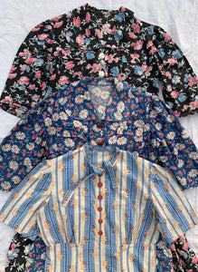 1930's Early 1940's Printed Cotton Dresses